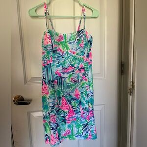 Lilly Pulitzer Shelli Shift Dress Salt In the Air Print